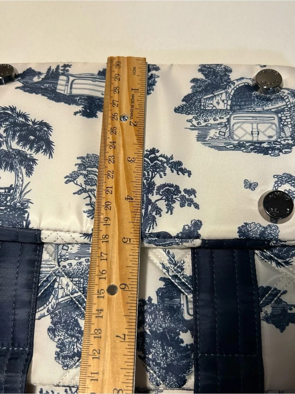 Lug Storybook Blue White Dory LE nylon tote crossbody removable strap NWOT